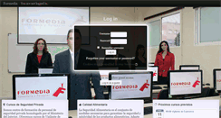Desktop Screenshot of formediavirtual.com
